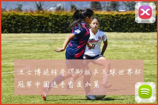 汪士博逆转夺得砂板乒乓球世界杯冠军中国选手首度加冕